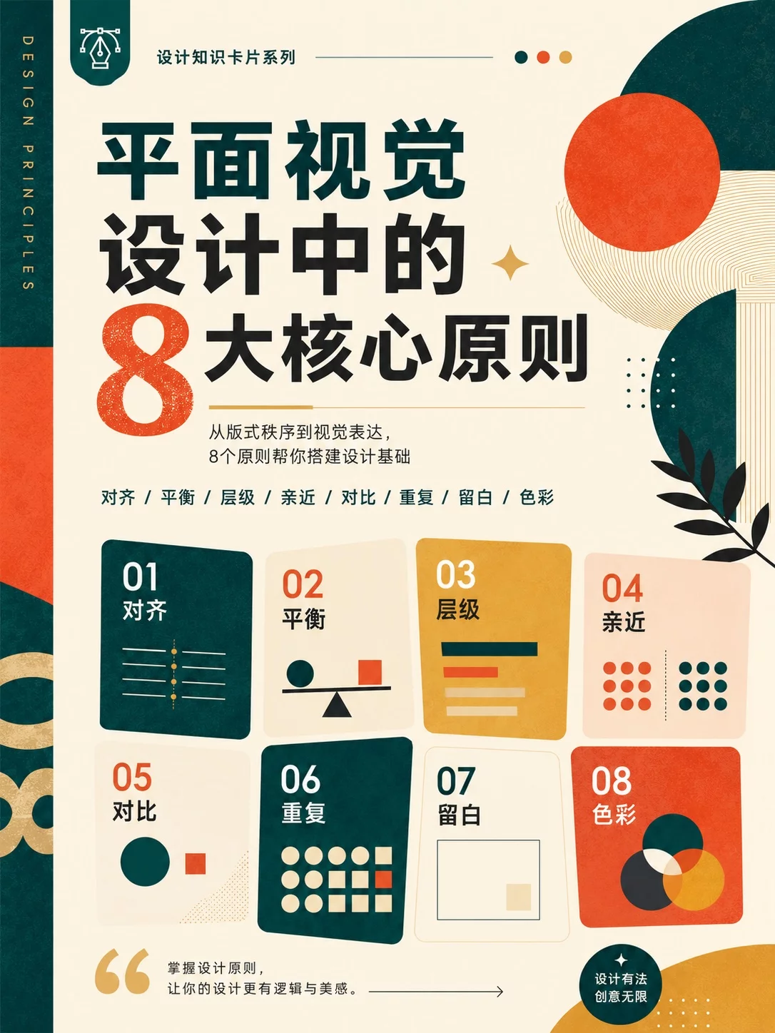 平面视觉设计中的8大核心原则！帮你搭建设计基础