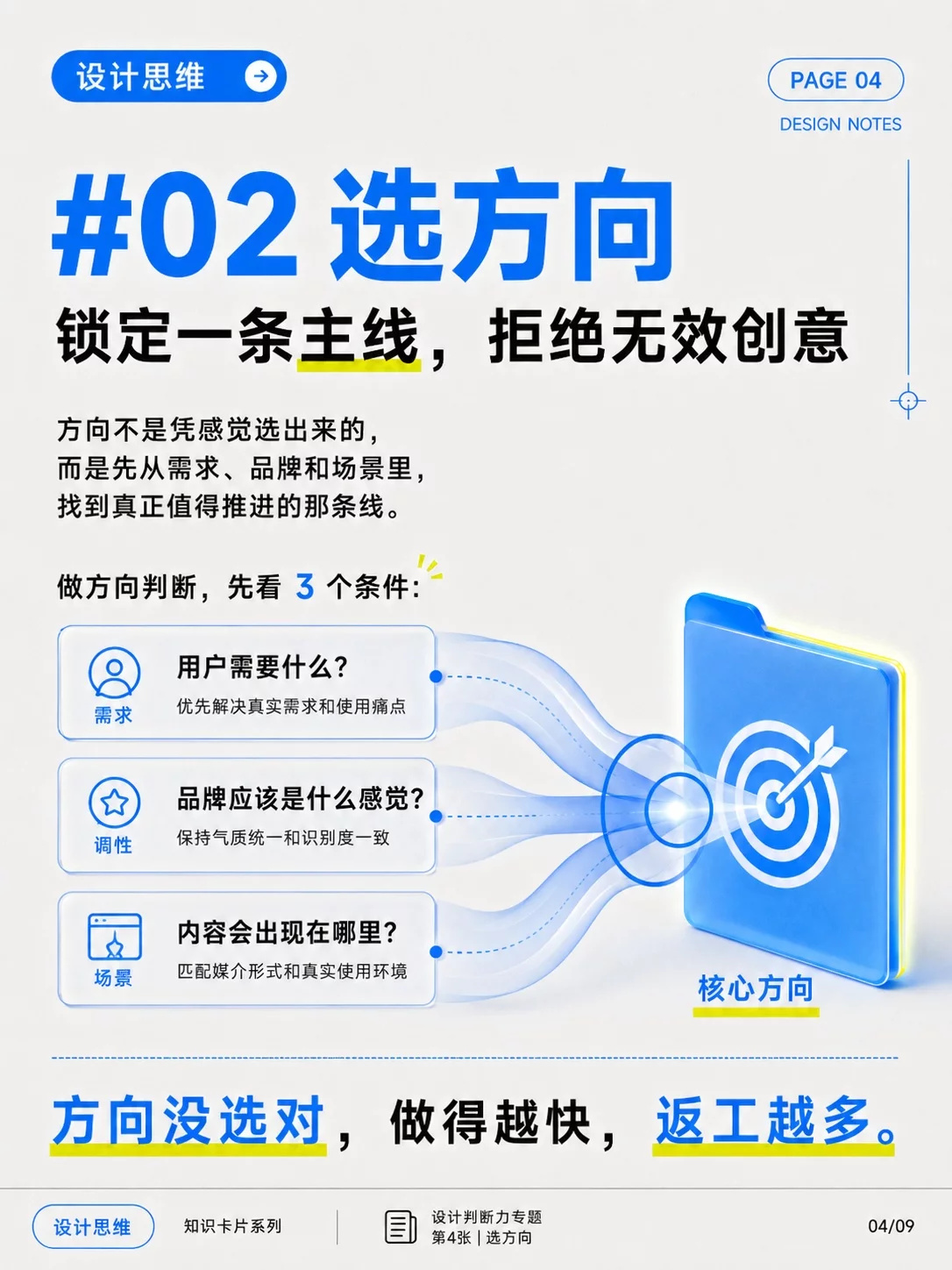 设计思维6步法!学会做判断,告别反复改稿和方案跑偏