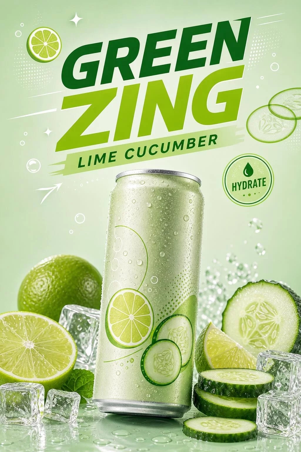 GPT-img2 茶饮海报提示词！一套做出清爽又能卖的运营图