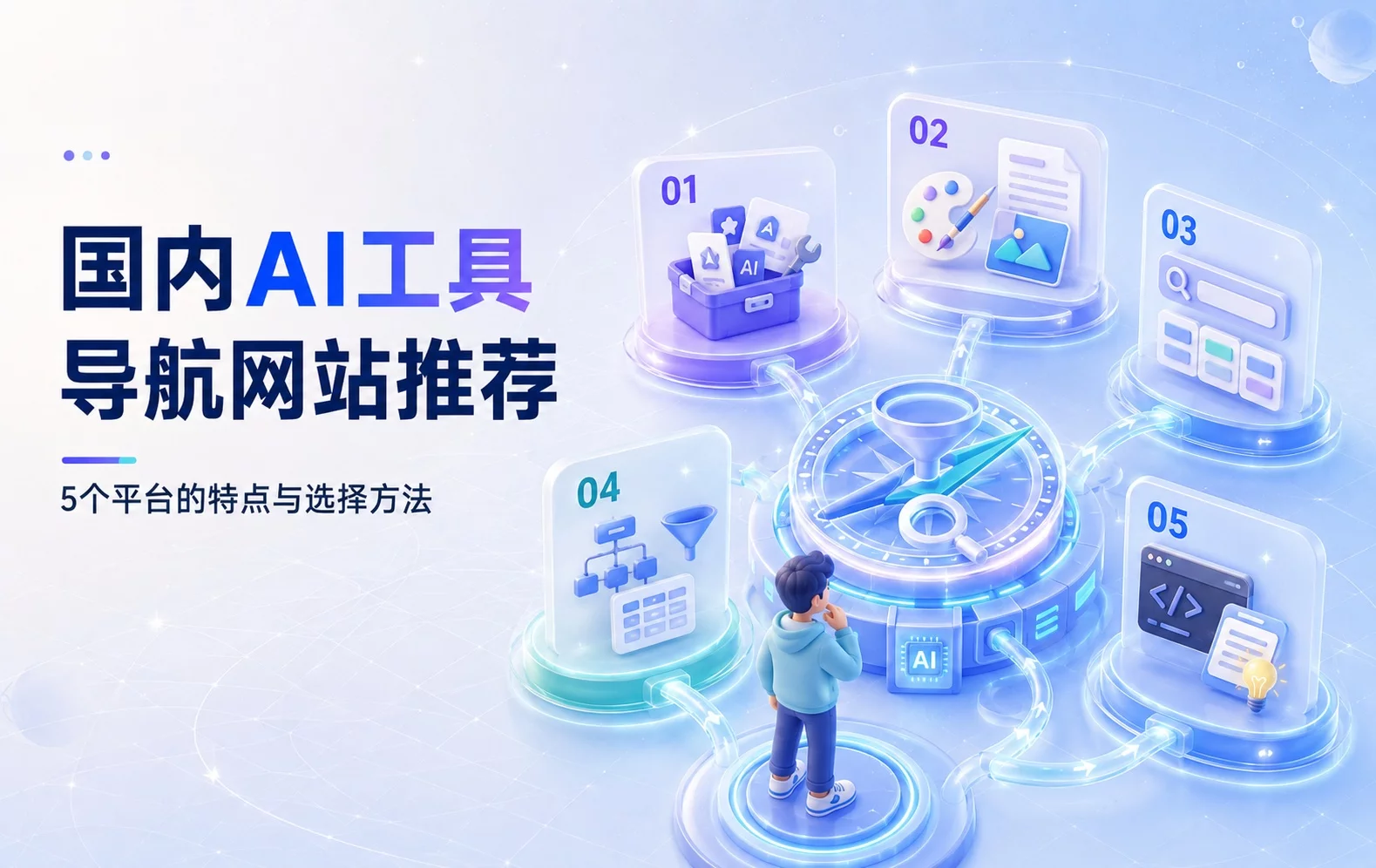 国内 AI 工具导航网站推荐:5个平台的特点与选择方法