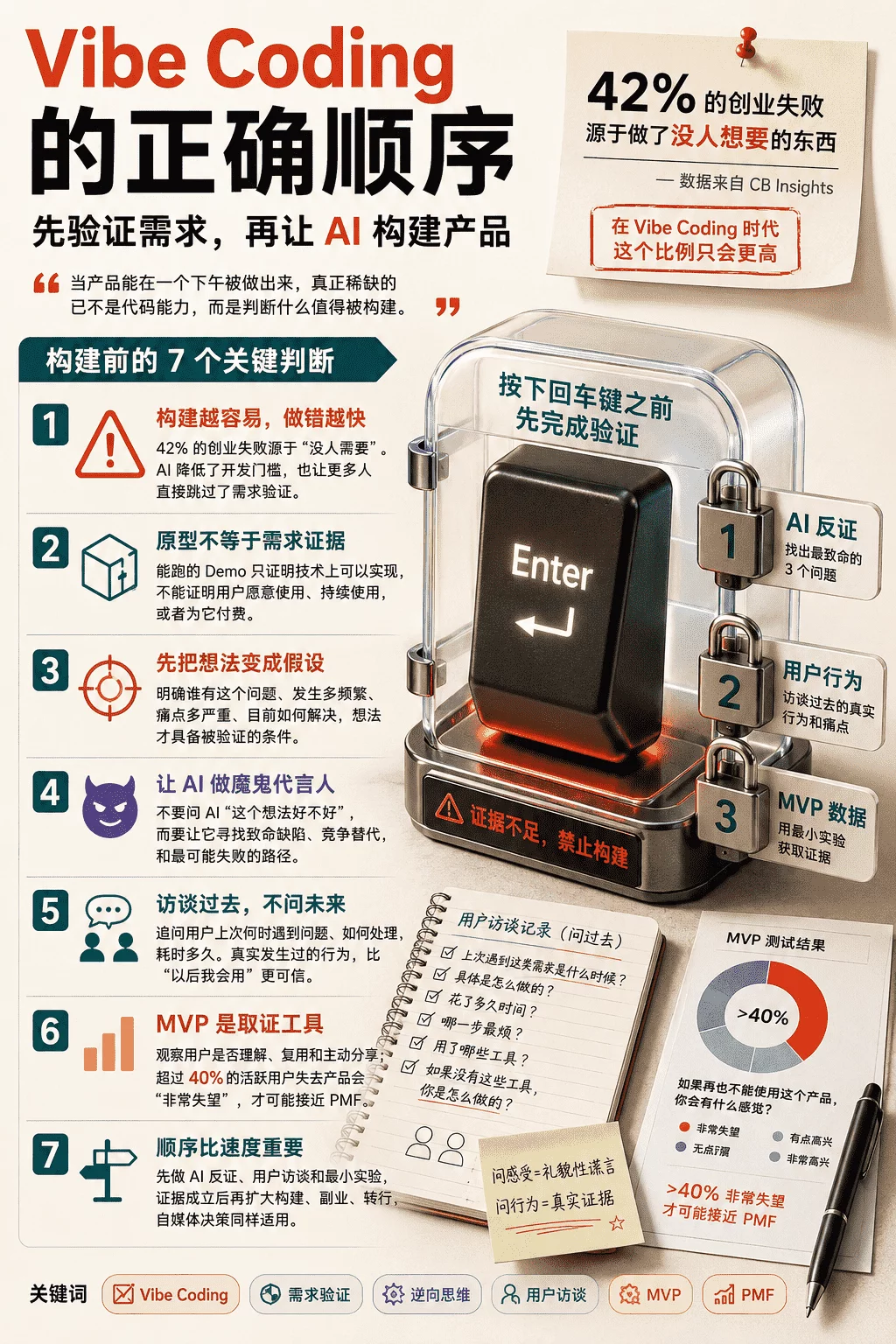 AI 时代最反常识的创业建议：先让 AI 否定你！