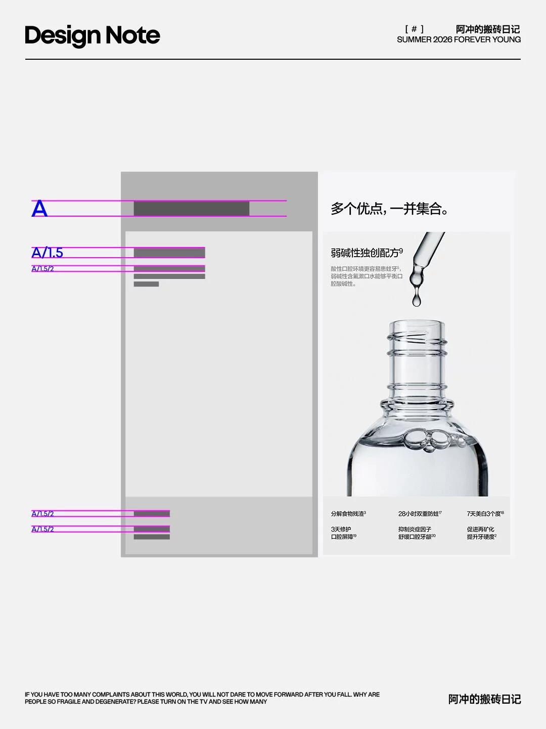 电商排版总显得乱!1套字号公式快速拉开文字层级