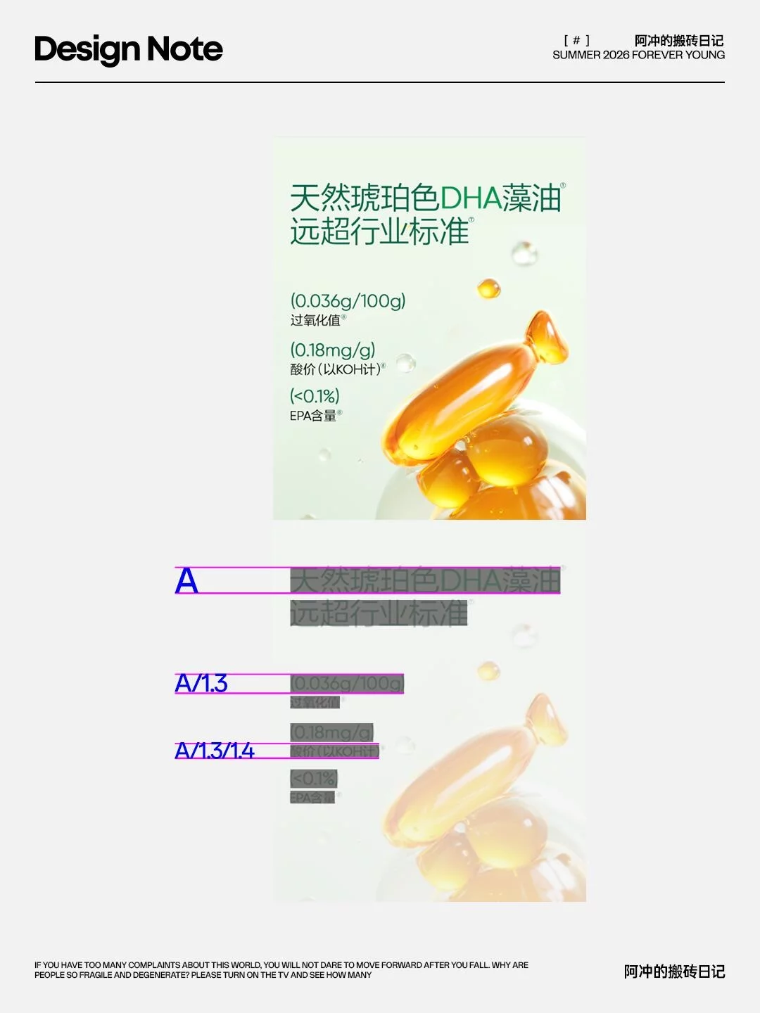 电商排版总显得乱!1套字号公式快速拉开文字层级