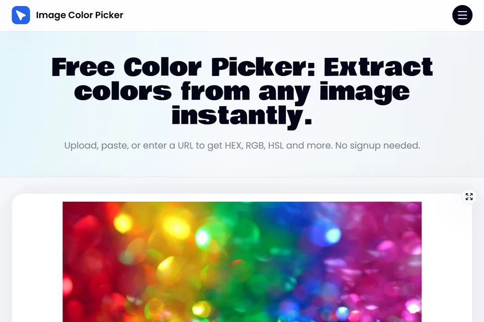 Image Color Picker