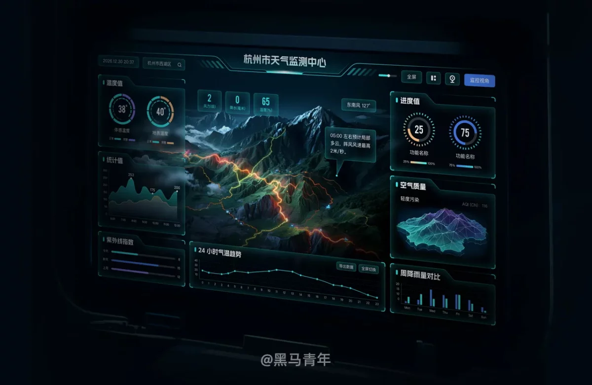 不会做大屏设计没关系，教你用AI轻松搞定！