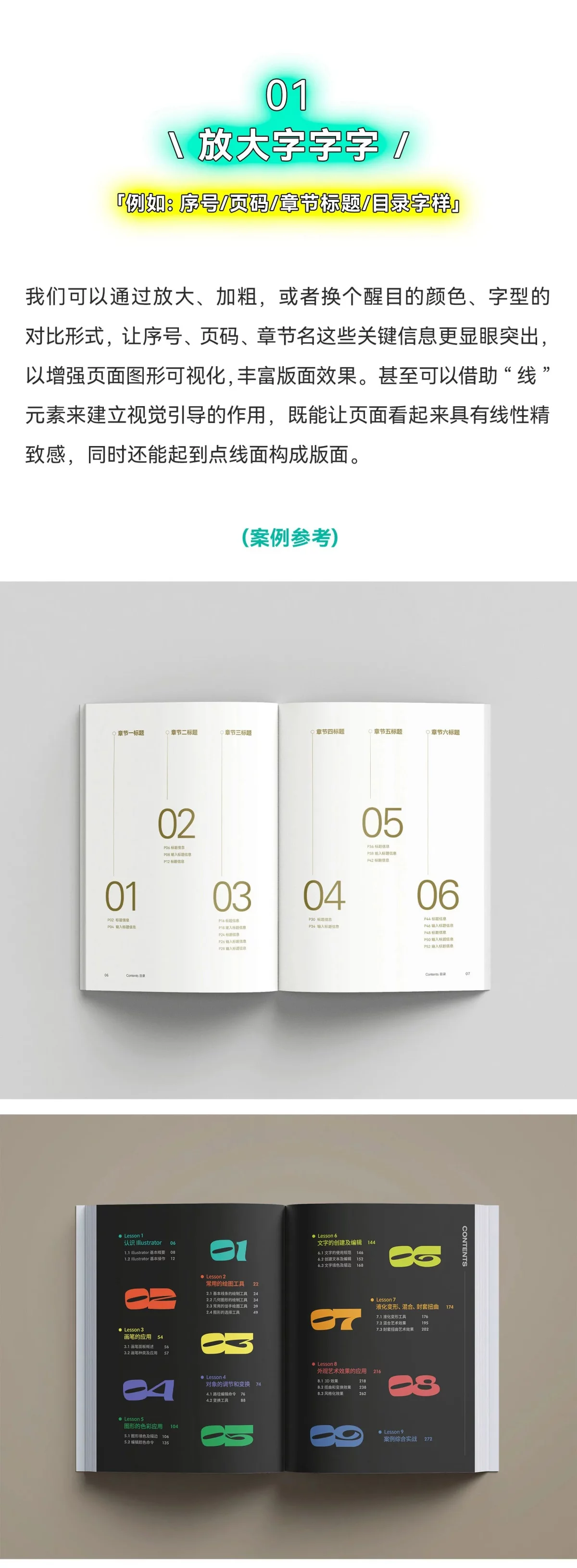 4个实用的画册目录编排技巧,瞬间变高级了!
