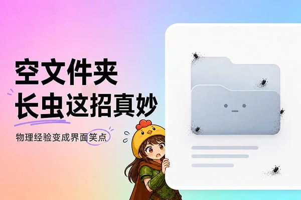 APP空状态只能放灰色图标吗？看看Brink的趣味交互