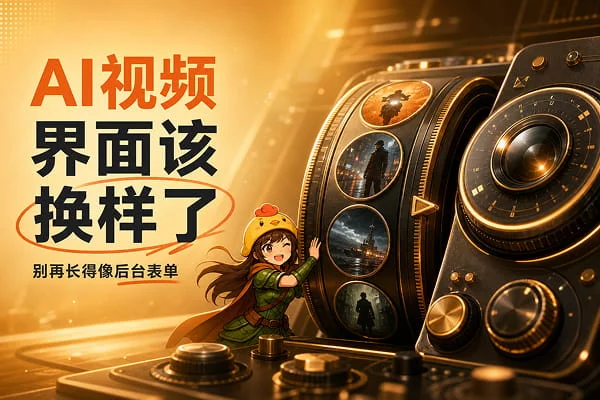 厌倦了同质化的AI界面？来看看Higgsfield带阻尼感的滚轮交互