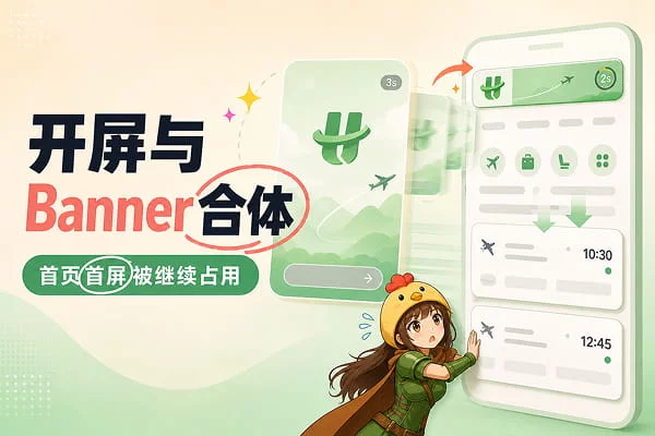 航旅纵横开屏变Banner，是创新还是干扰？