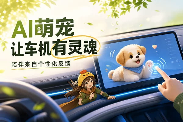 给冰冷驾驶舱加点温度，小米汽车AI萌宠的体验设计