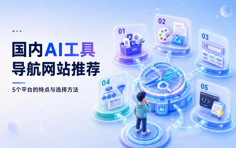 国内 AI 工具导航网站推荐：5个平台的特点与选择方法