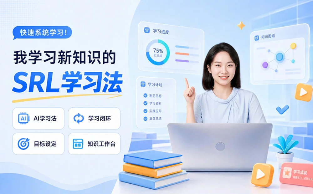 AI时代怎么自学?这个超实用的SRL学习法让你快速系统掌握!