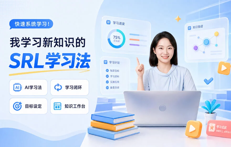 AI时代怎么自学?这个超实用的SRL学习法让你快速系统掌握!