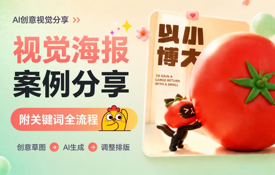 没想到我一个没有绘画基础的设计师，也能做这种海报！