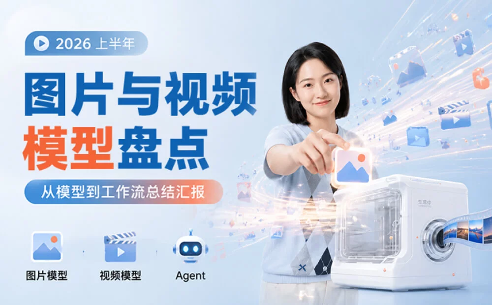 从模型到工作流:2026 上半年图片与视频模型大盘点!