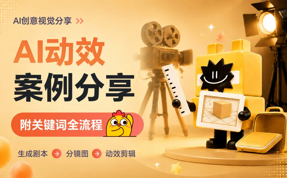关键词都分享出来了,别再问这个动态怎么用AI做了!
