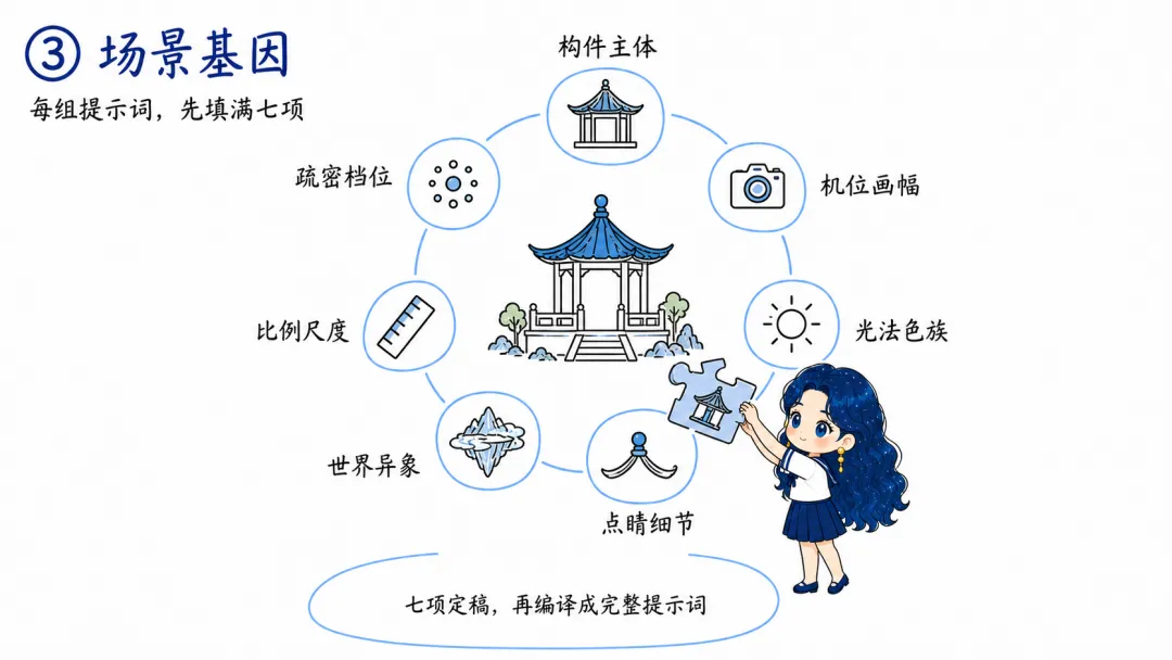 一句话直出各种仙境提示词,这个提示词Skill带你创造仙侠世界!
