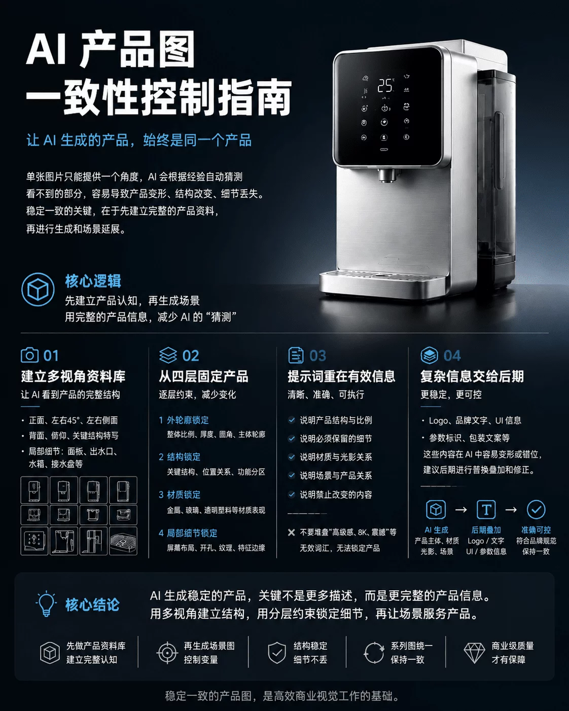AI生成产品图怎么保持一致性？保姆级教程来了！