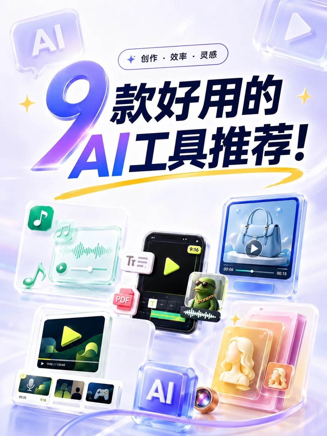 9款好用的AI工具推荐！总有一款能解决你的日常需求