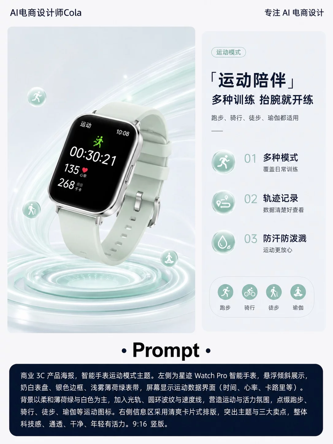 1张白底图做一套详情页!AIGC电商设计这套方法太省素材