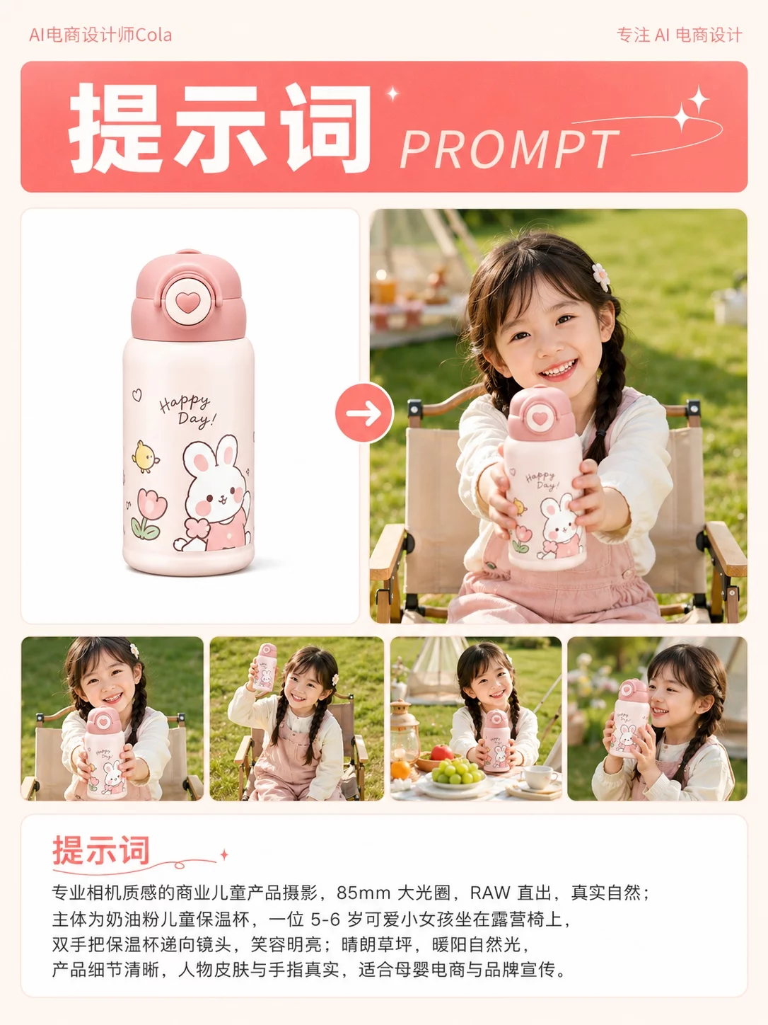 3步搞定电商场景图！一张白底图也能用AI出大片