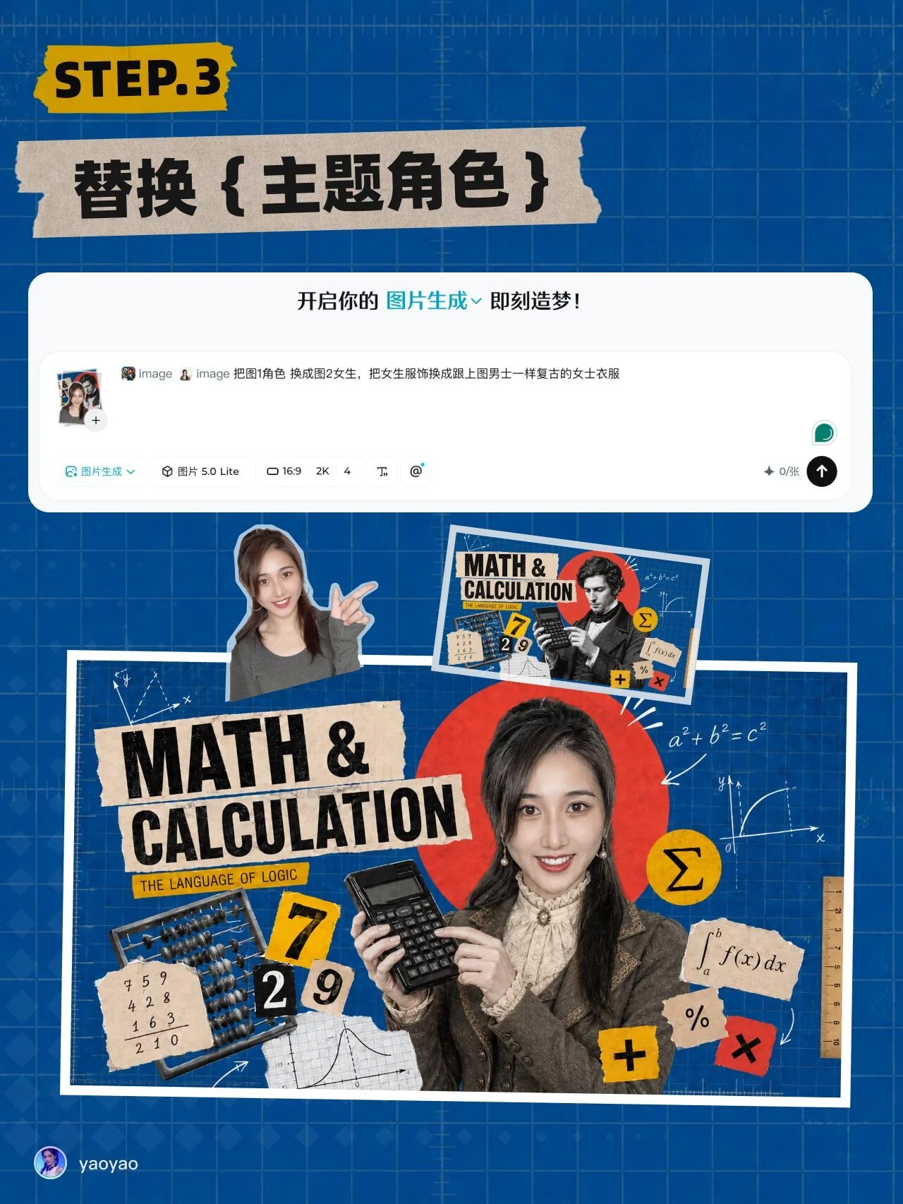 不会AE也能做拼贴动画!3步教你用AI快速出片