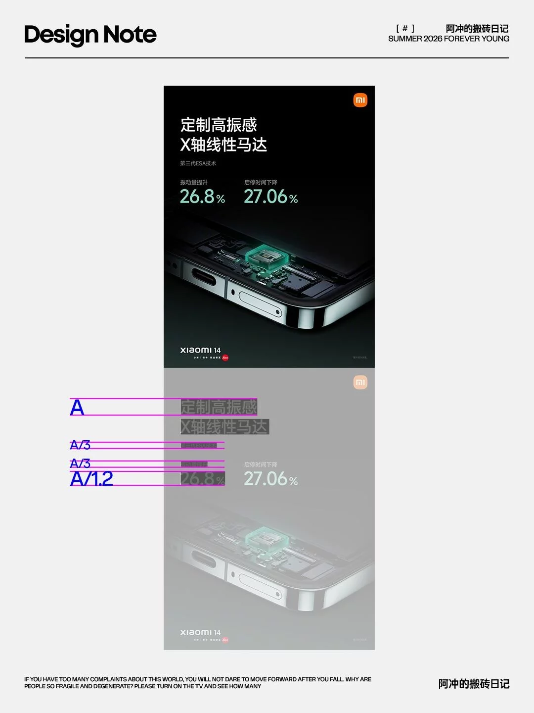 电商文字总显乱!这套字号比例设定方法太实用了