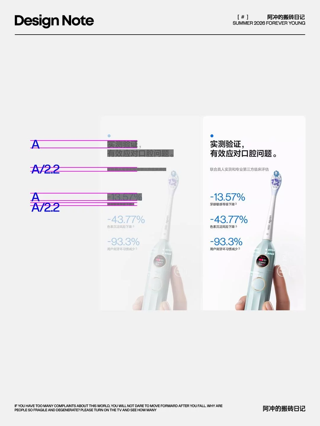 电商文字总显乱!这套字号比例设定方法太实用了