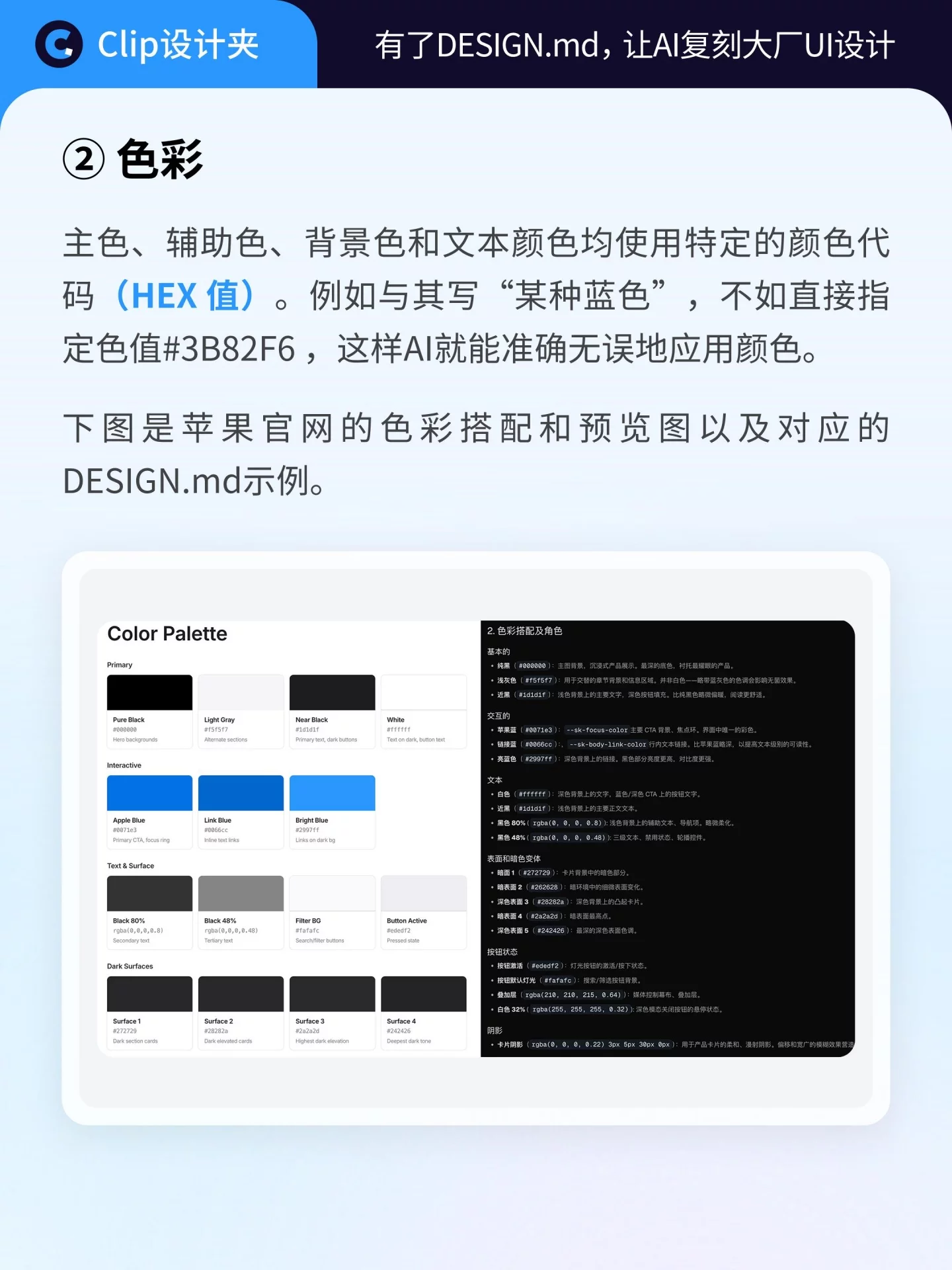 复刻大厂设计！70+Design.md让AI做UI更像专业设计师
