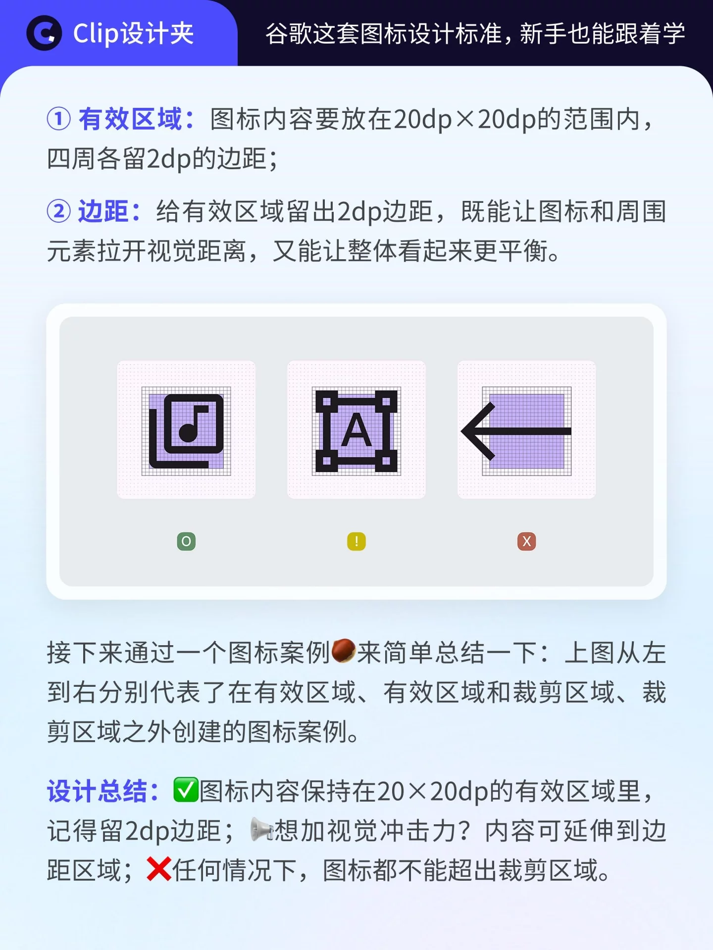 跟着谷歌学图标设计规范!3个原则教你画出统一风格