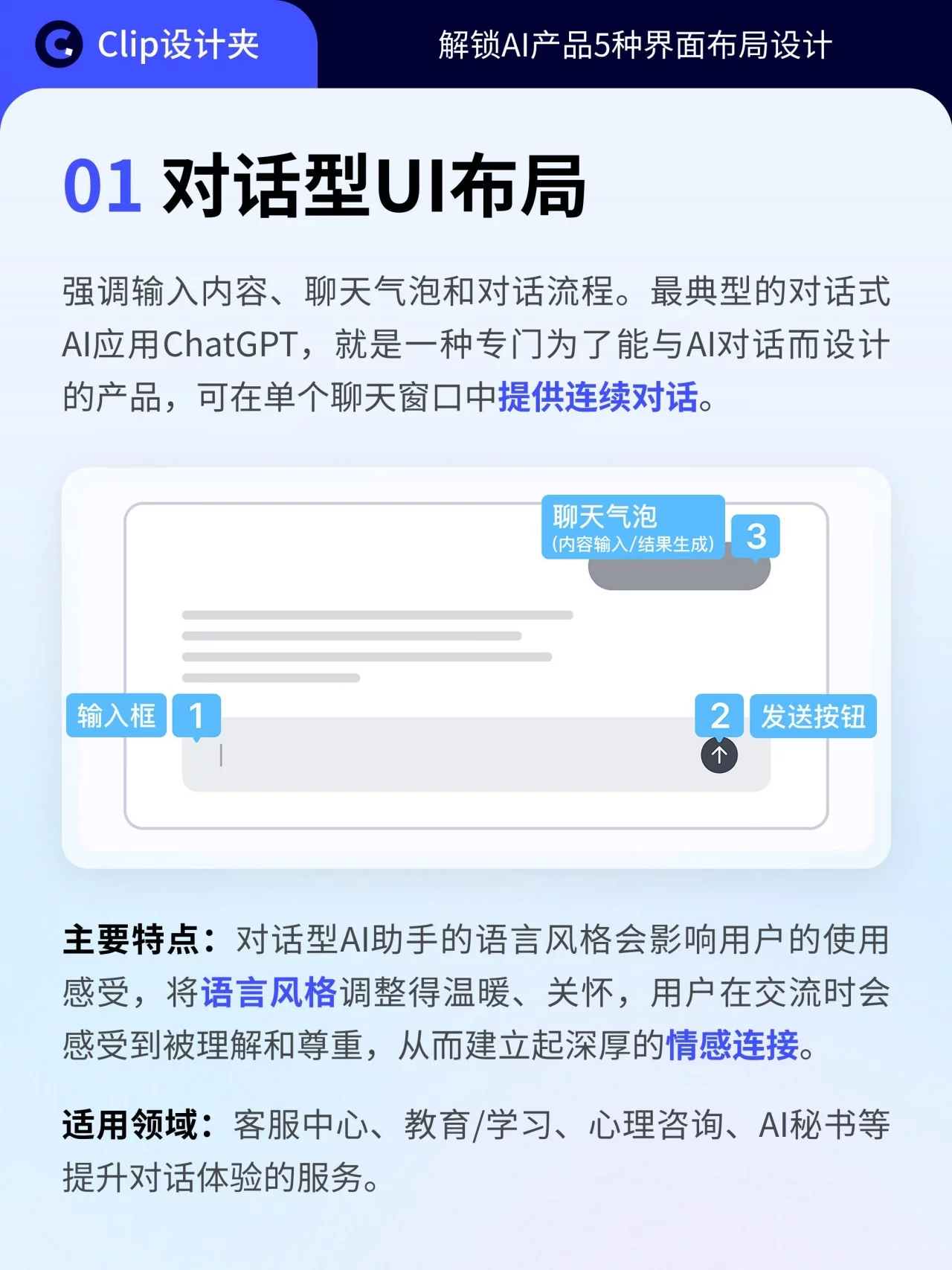 5种AI产品UI布局指南！从对话框到隐藏式一次搞懂
