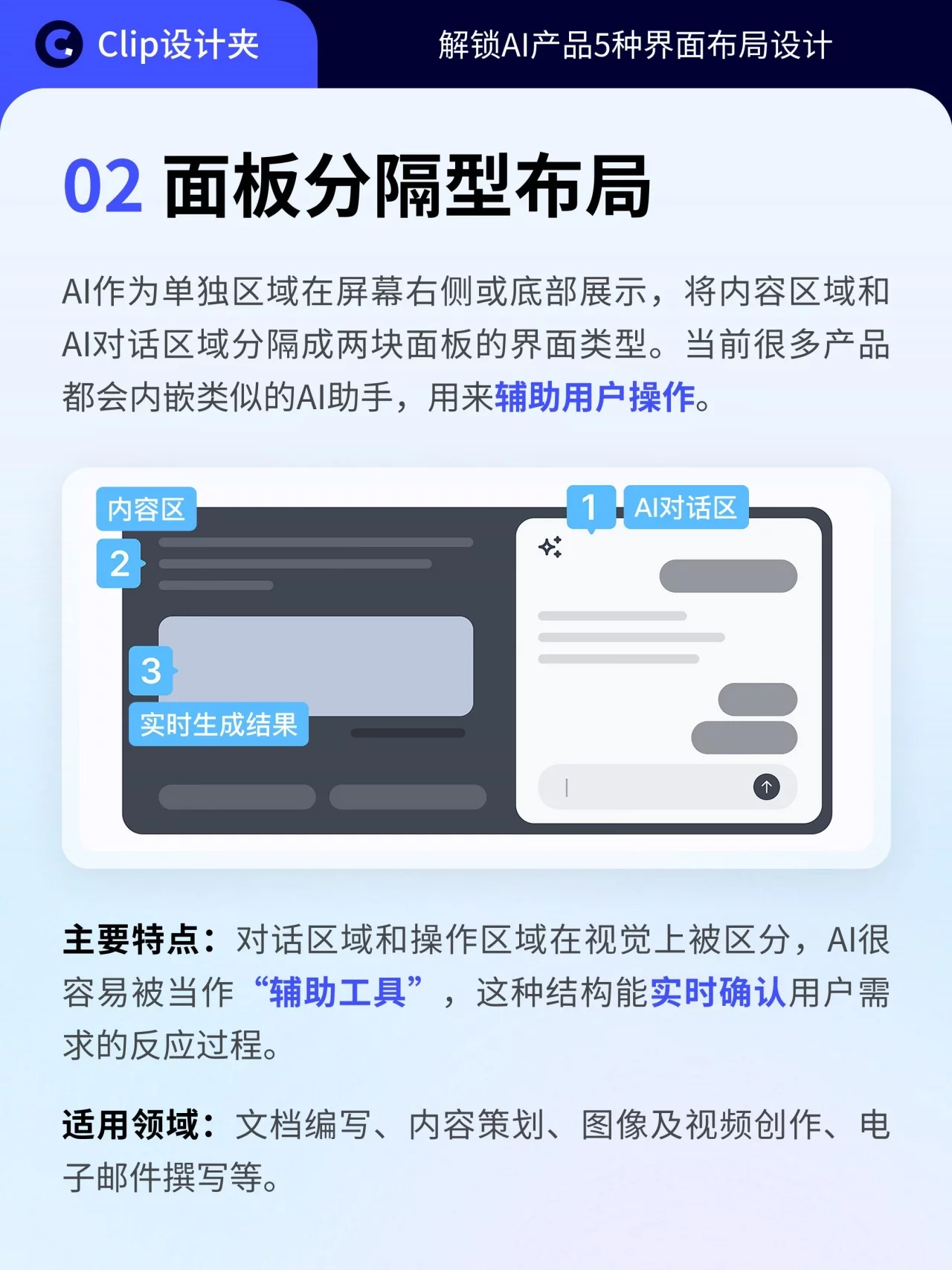 5种AI产品UI布局指南！从对话框到隐藏式一次搞懂