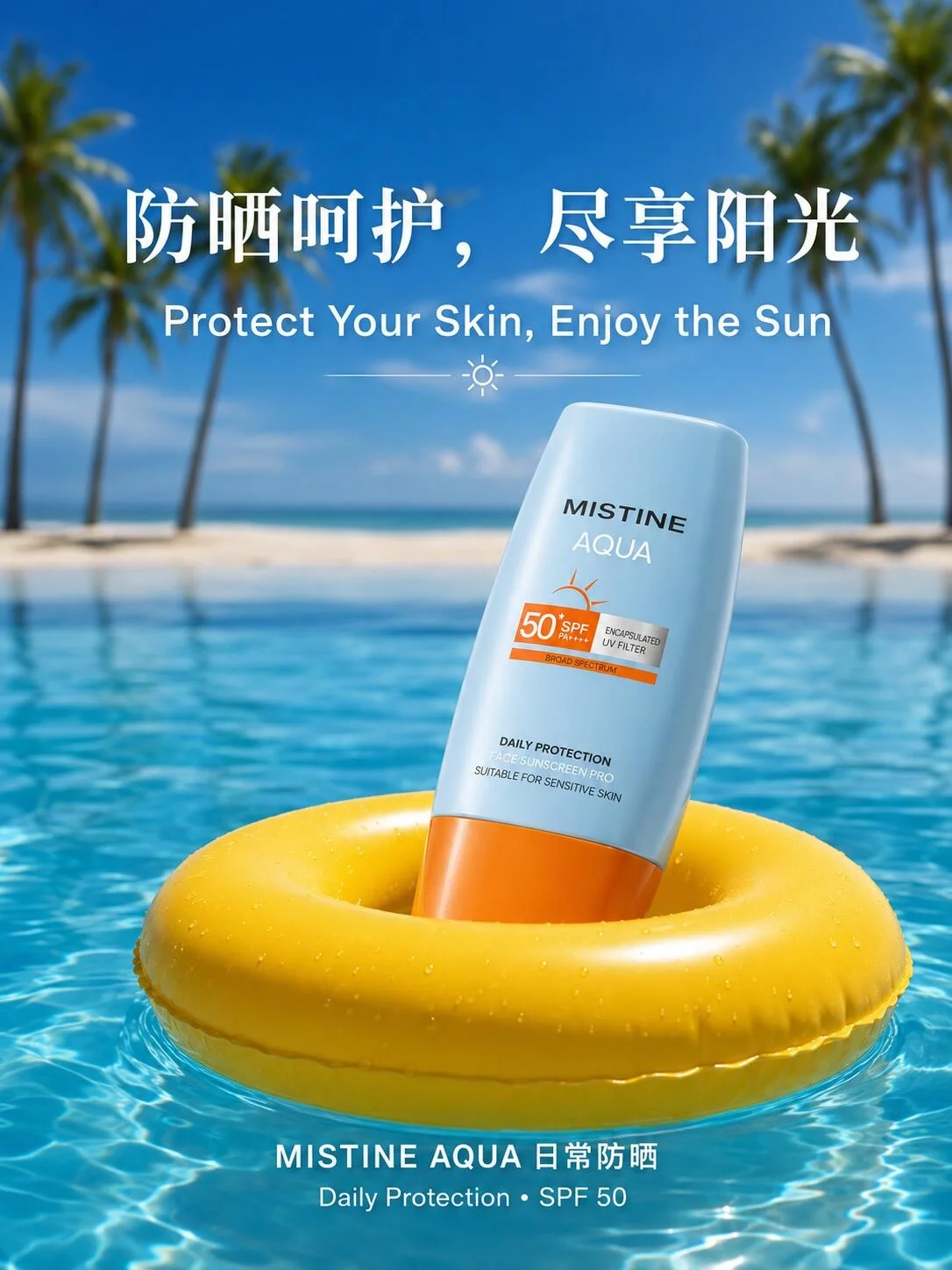 夏季防晒霜怎么做? 3类AI创意提示词灵感参考