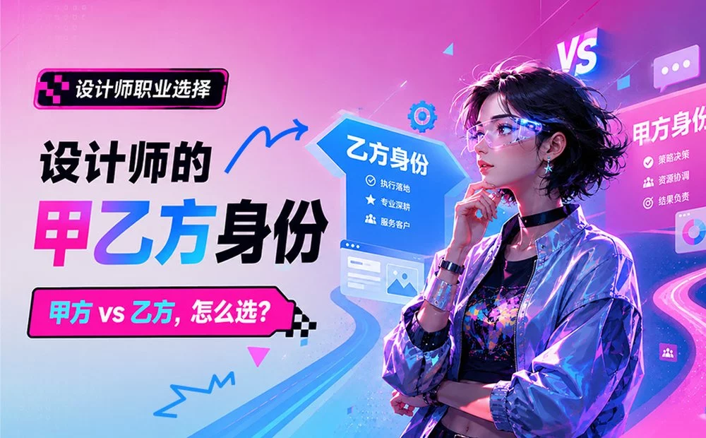 设计师别再纠结去乙方还是甲方了,这篇把两边说透了!