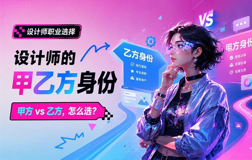 设计师别再纠结去乙方还是甲方了，这篇把两边说透了！