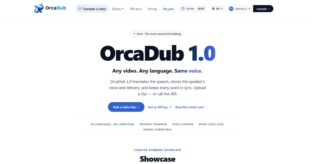 视频出海迎来新解法,OrcaDub 把情绪和口型一起“翻译”了