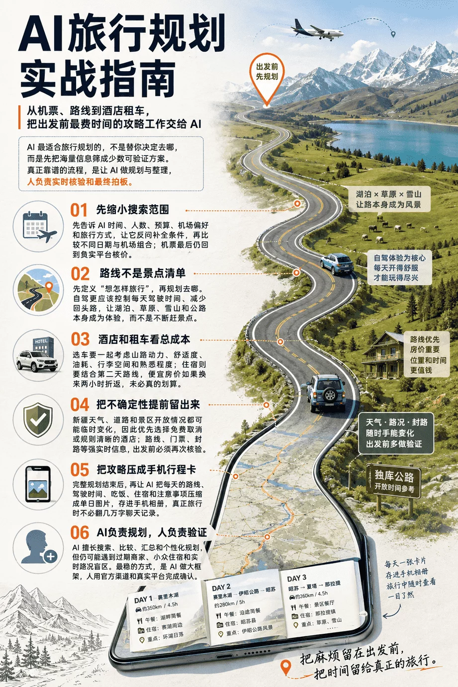 每次出去玩查攻略查到崩溃？我用AI做了一份特别靠谱的Skill