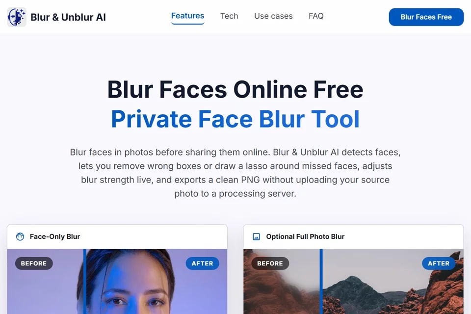 Blur & Unblur AI
