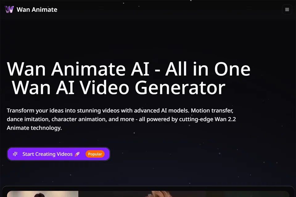 Wan Animate