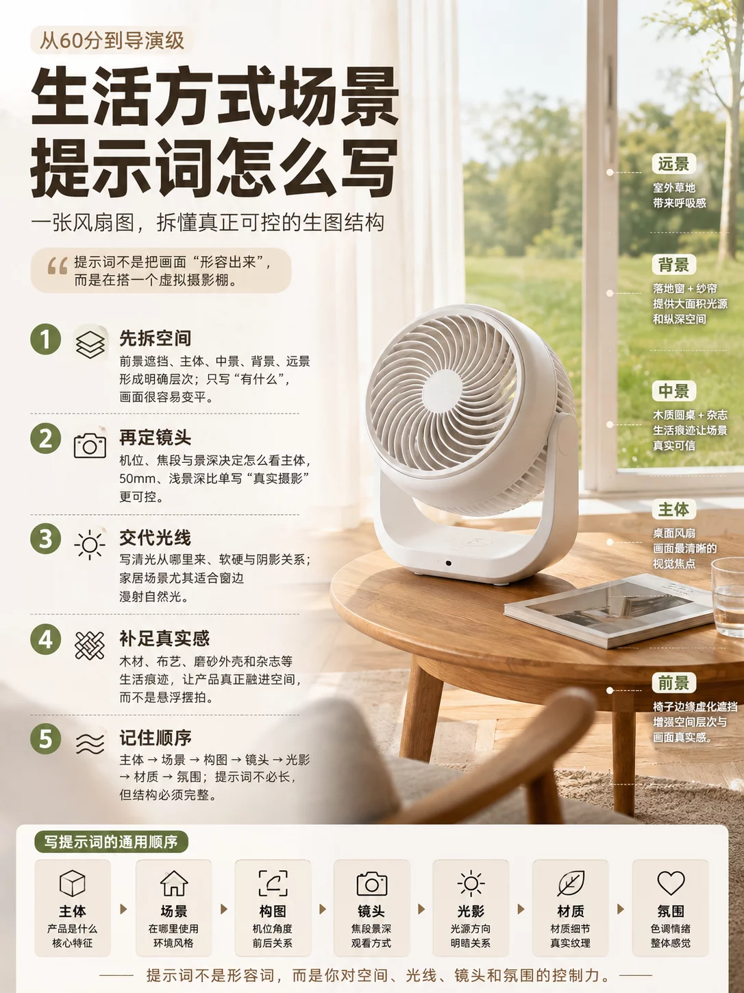 从60分到导演级!教你生成真实质感的AI电商图(附完整提示词)