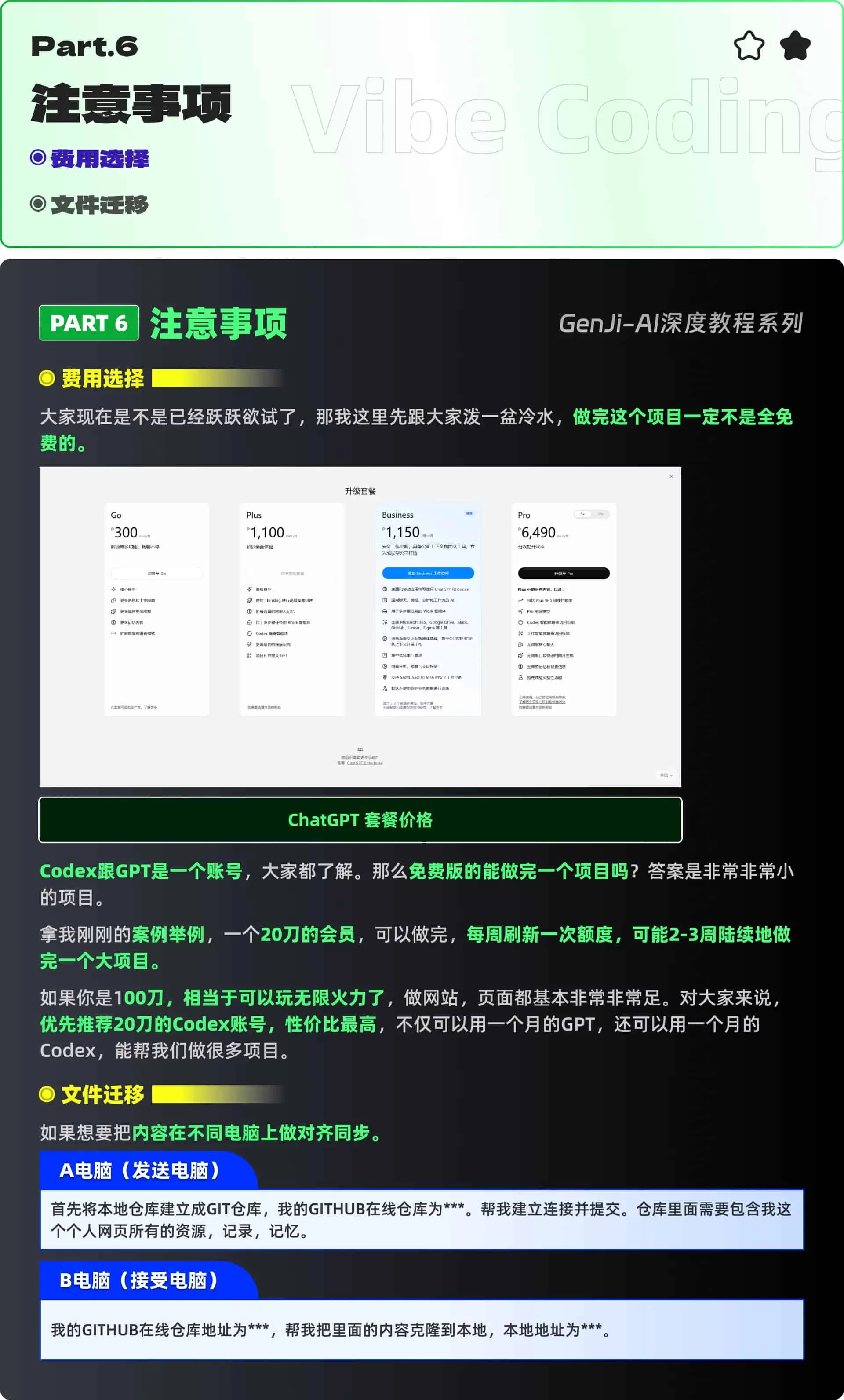 Vibe Coding保姆级教程！教你用Codex做一个作品集网站