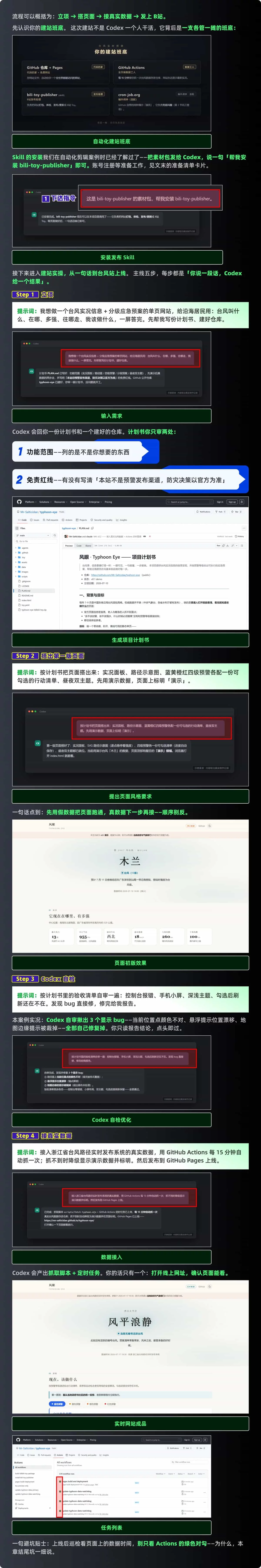 22个实战案例！Codex 零基础保姆级手册进阶版