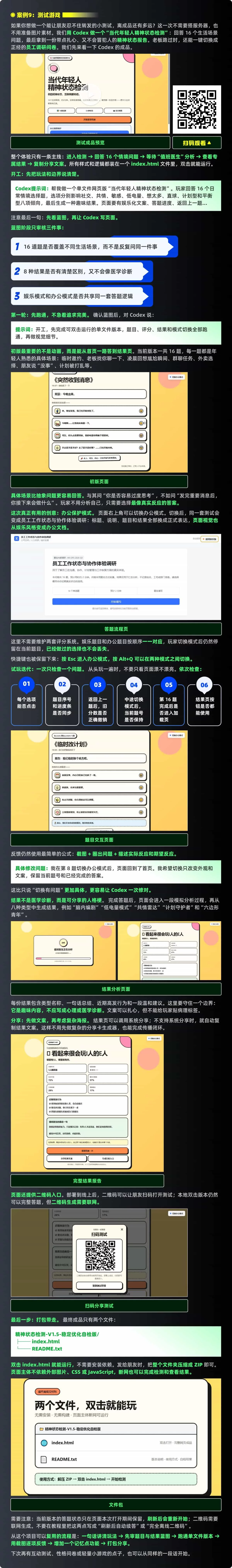 22个实战案例！Codex 零基础保姆级手册进阶版