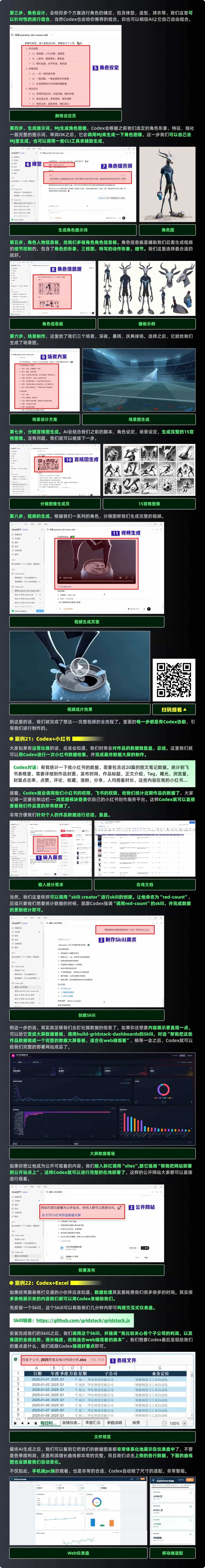 22个实战案例！Codex 零基础保姆级手册进阶版