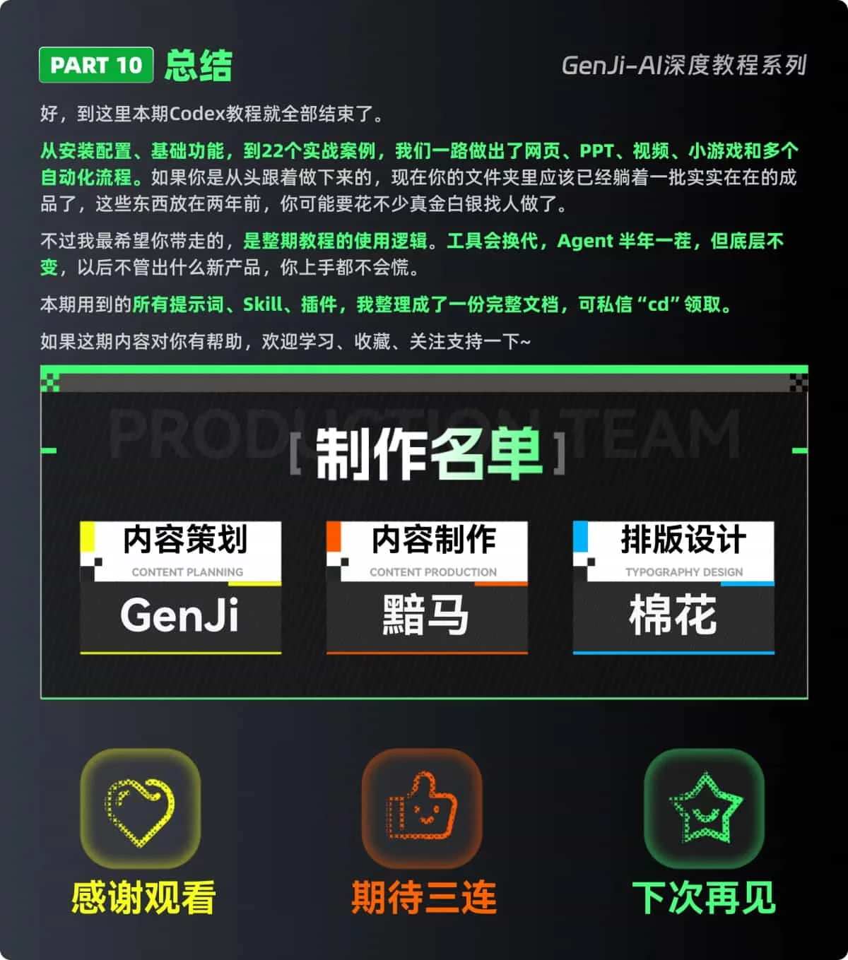 22个实战案例！Codex 零基础保姆级手册进阶版