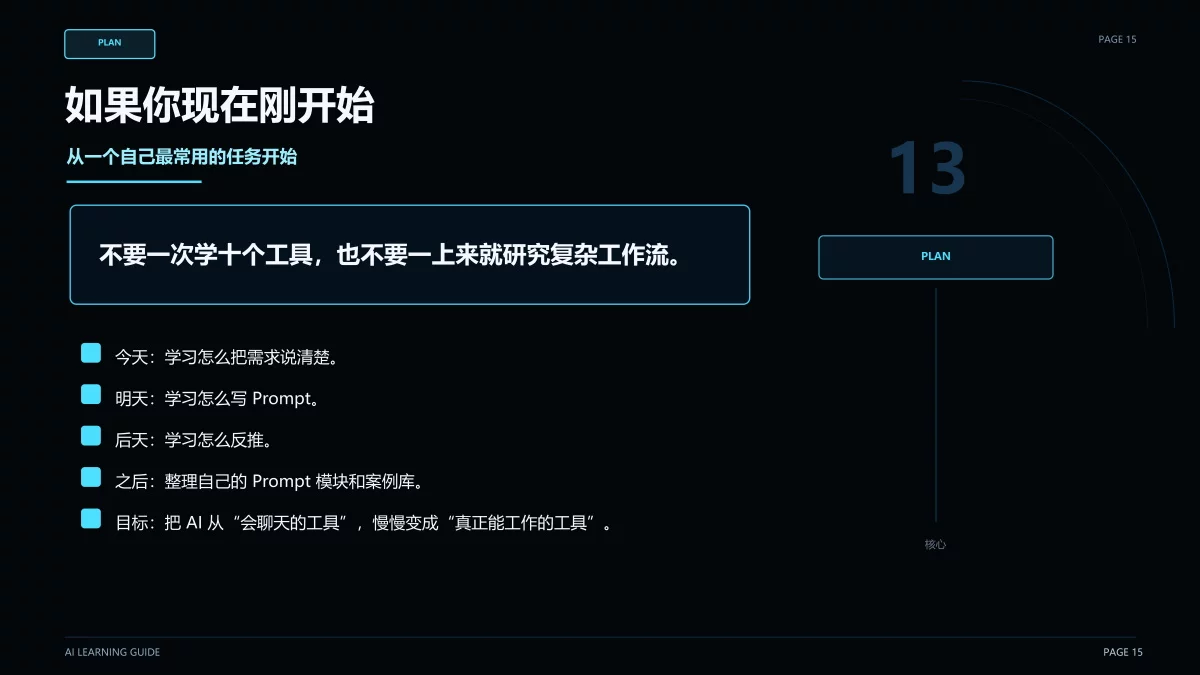 学AI两年还是原地打转?这15个实用技巧帮你快速自学!