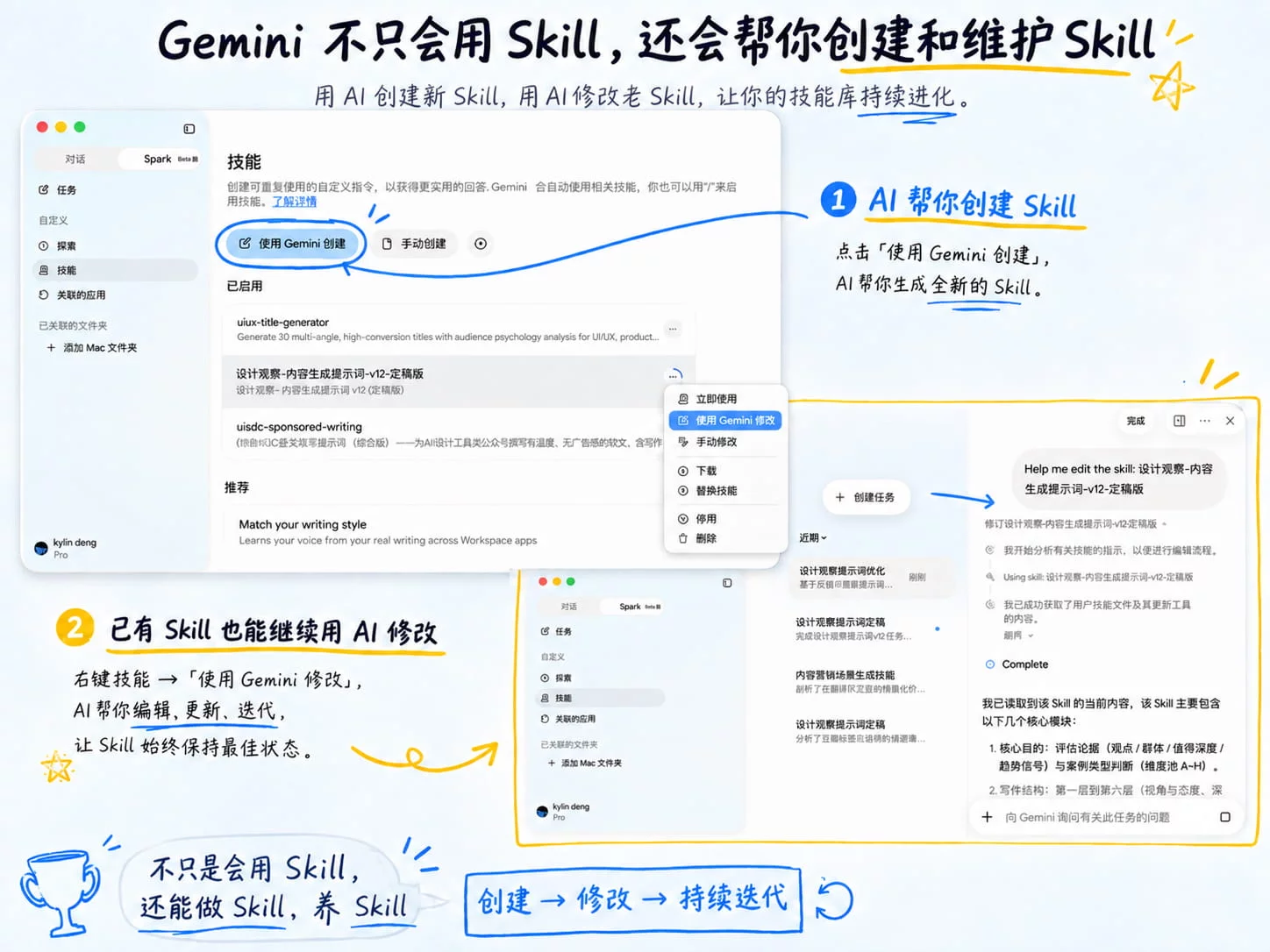 几句话完成修订,教你用AI轻松打磨新Skill