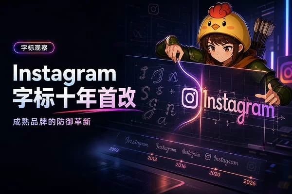 几百版方案全否决，Instagram字标升级有多难做？
