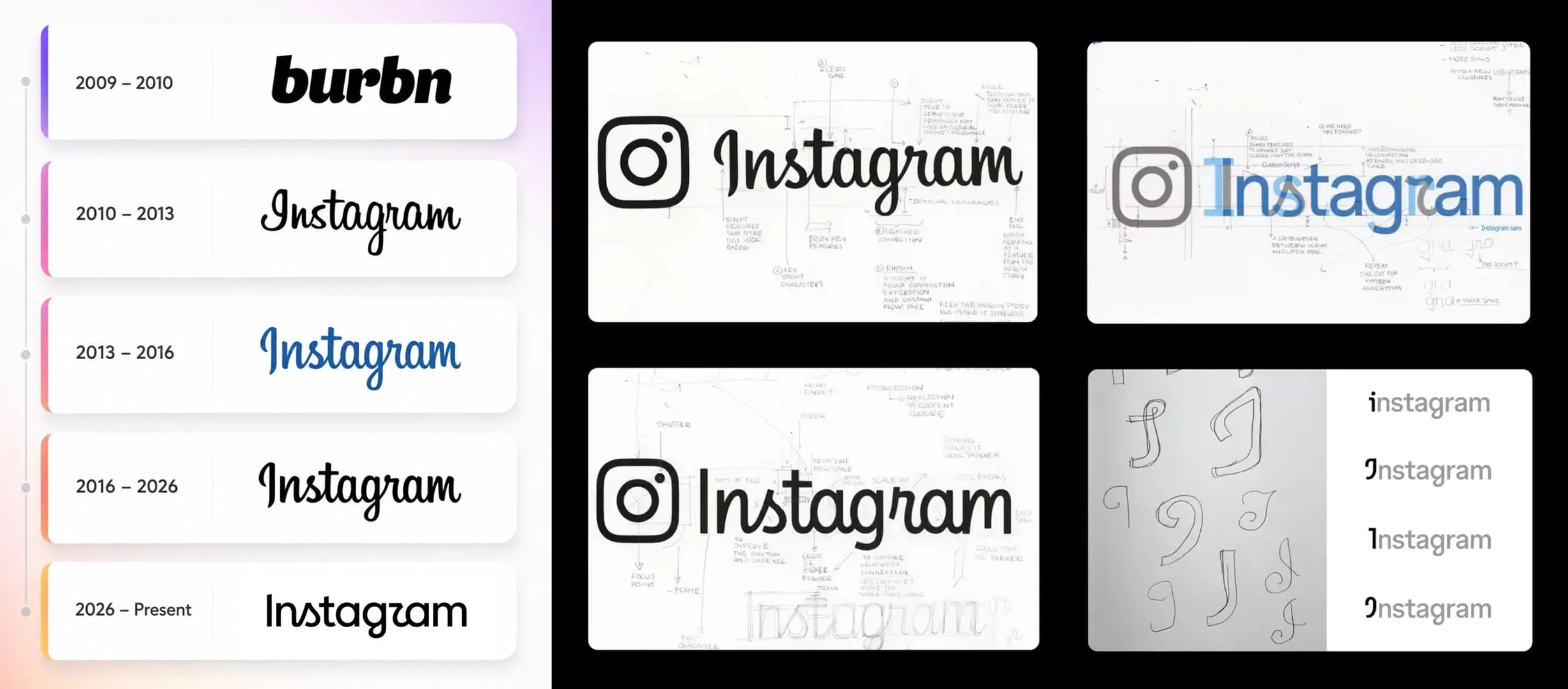 几百版方案全否决，Instagram字标升级有多难做？
