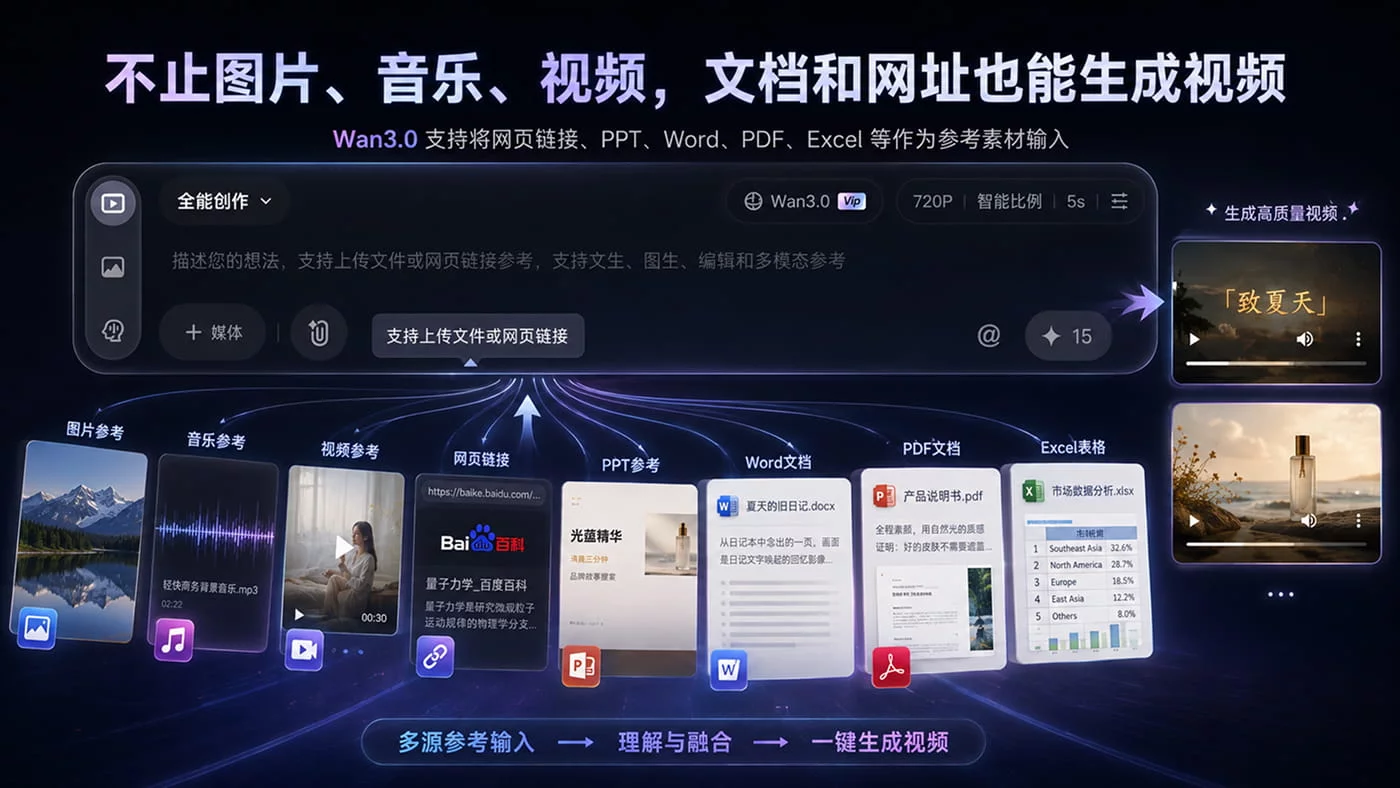 丢给AI一份PRD！阿里Wan3.0让文档秒变视频